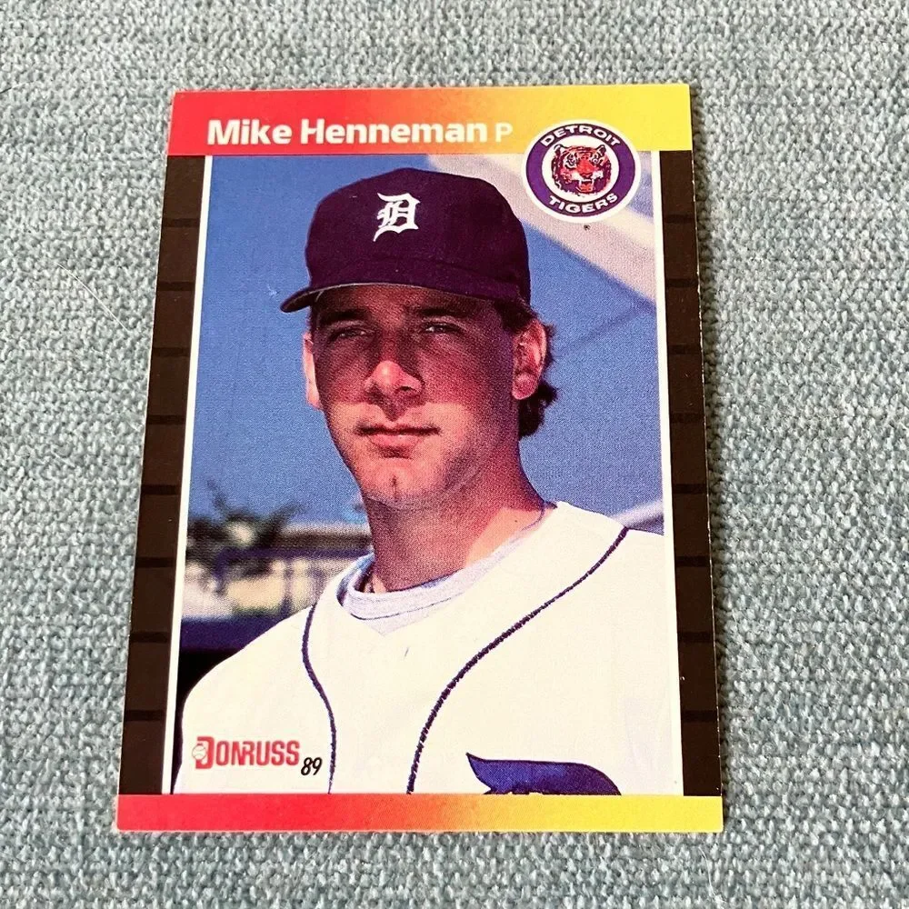 1989 Donruss Detroit Tigers Baseball Card Trading Card
